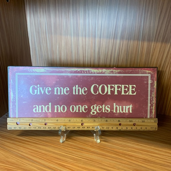 Metal Coffee Sign - Picture 3 of 4